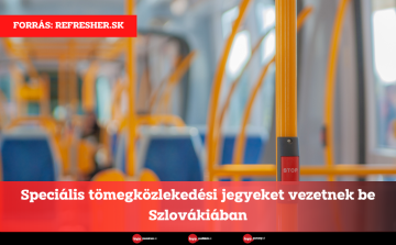 Speciális tömegközlekedési jegyeket vezetnek be Szlovákiában