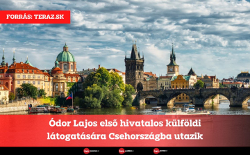 Ódor Lajos első hivatalos külföldi látogatására Csehországba utazik