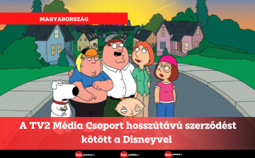 A TV2 Média Csoport szerződést kötött a Disneyvel 