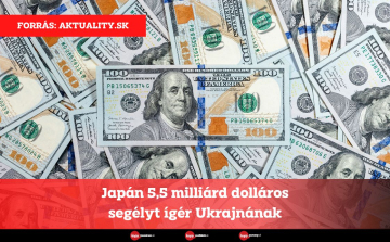 Japán 5,5 milliárd dolláros segélyt ígér Ukrajnának