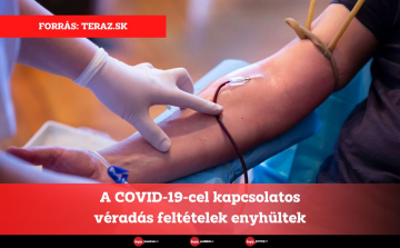 Enyhültek a COVID-19-cel kapcsolatos véradási feltételek