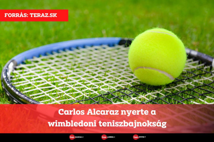 Carlos Alcaraz nyerte a wimbledoni teniszbajnokság