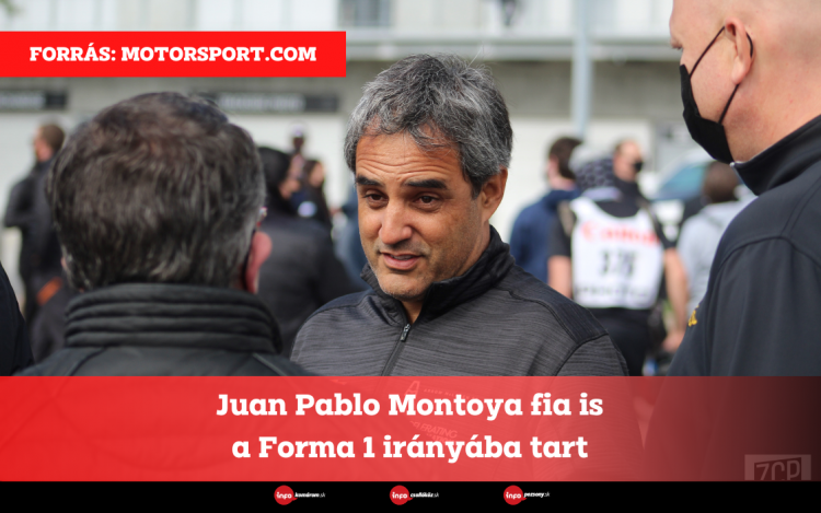 Juan Pablo Montoya fia is a Forma 1 irányába tart