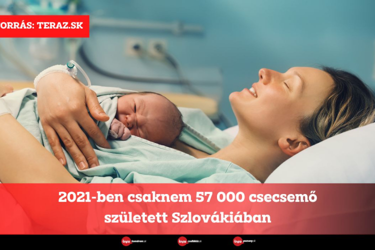 2021-ben csaknem 57 000 csecsemő született Szlovákiában