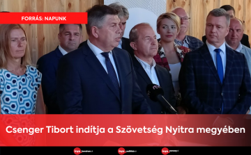 Csenger Tibort indítja a Szövetség Nyitra megyében