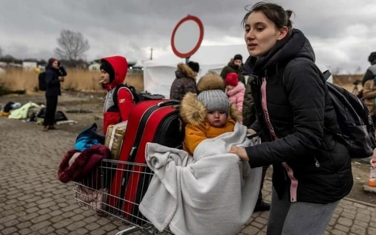 Komárom: a város sportklubjai a menekülő ukrán családok segítségére siettek