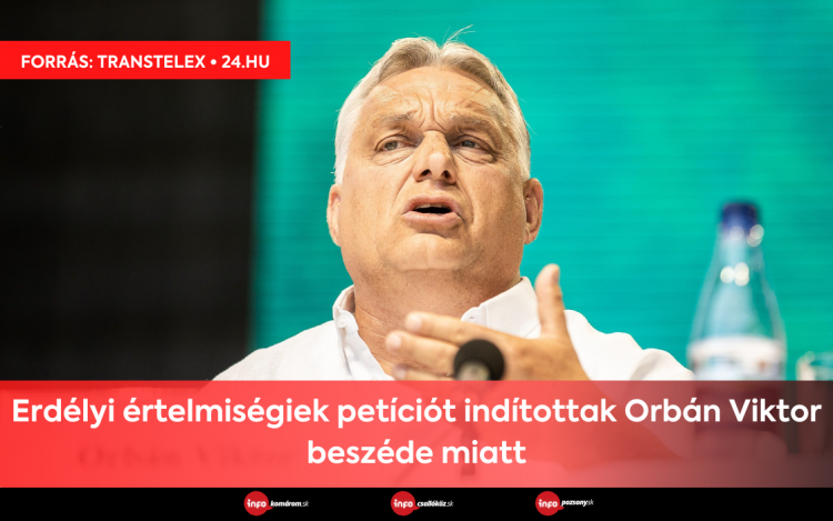 Erdélyi értelmiségiek petíciót indítottak Orbán Viktor beszéde miatt