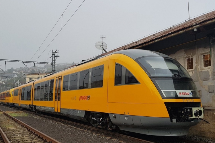 Naponta indít vonatokat a RegioJet Pozsonyból Horvátországba