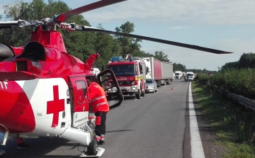 A mentőhelikopter üresen tért vissza, a baleset áldozata nem élte túl az ütközést 