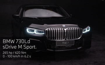 Az új 7-es BMW: több, mint 1000 kilométer egy tankkal 