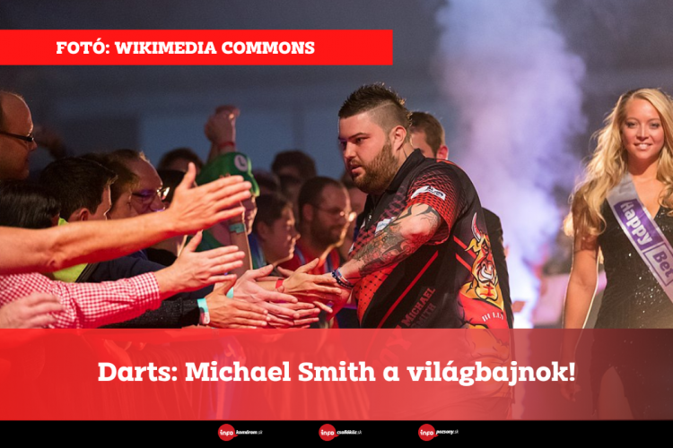 Darts: Michael Smith a világbajnok!