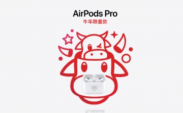 A kínai újévet különleges AirPods fülhallgatóval ünnepli az Apple 