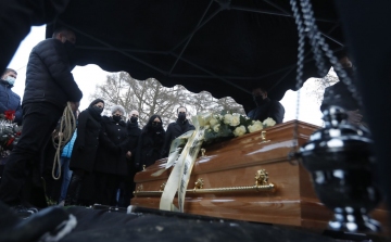 Milan Lučanský († 51) volt rendőrfőkapitány temetése 