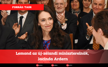 Lemond az új-zélandi miniszterelnök, Jacinda Ardern