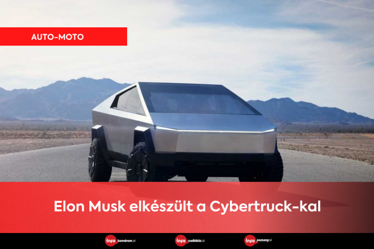 Elon Musk elkészült a Cybertruck-kal