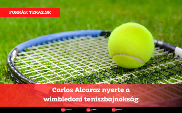 Carlos Alcaraz nyerte a wimbledoni teniszbajnokság