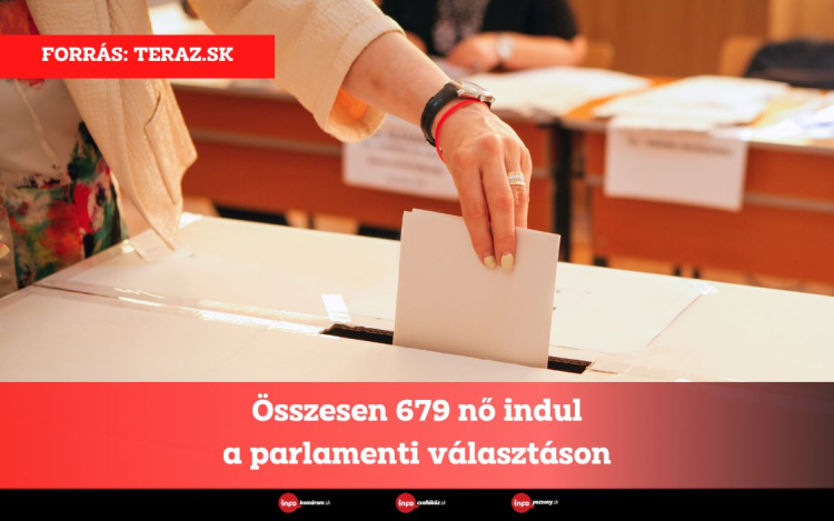 Összesen 679 nő indul a parlamenti választáson