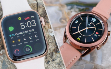 Szorongatja az Apple Watchot a Samsung okosórája