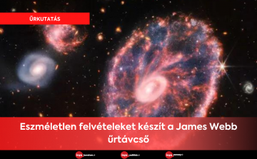 Eszméletlen felvételeket készít a James Webb űrtávcső