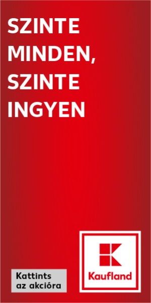 Kaufland banner 300x600 vasárnap • szerda